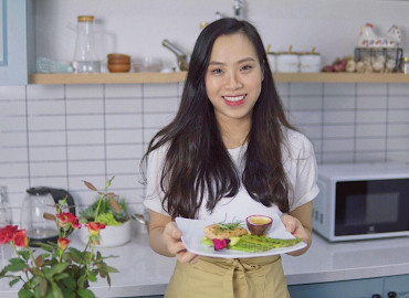 Cách làm Cá Hồi Áp Chảo Sốt Chanh Leo